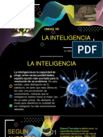 Unidad Viii La Inteligencia