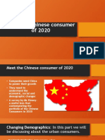Meet The Chinese Consumer of 2020
