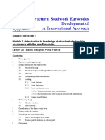 Structural Steelwork Eurocodes: Development of A Trans-National Approach