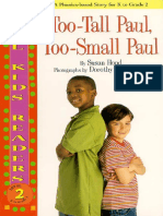 Too-Tall Paul Too-Small Paul PDF