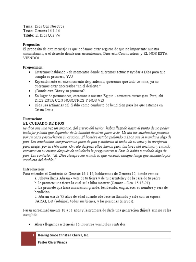 El Dios Que Ve Pdf Ismael Abrahán