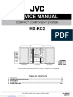 JVC mxkc2 Minicomponent Service Manual