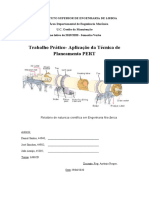 Planeamento da Revisão Geral de uma Secadora Industrial com PERT