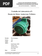 Motor Assíncrono Trifásico