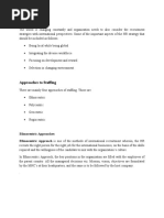 Ethnocentric Approaches Ethnocentric Approach Is One of The Methods of International Recruitment Wherein, The HR