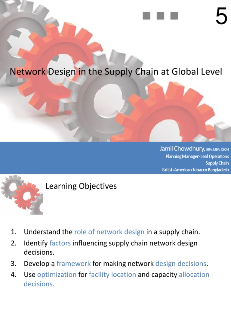 Network Design in The Supply Chain - Chopra - ch05 PDF | PDF | Tariff ...