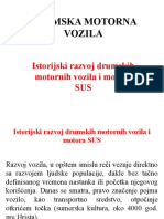 Drumska Vozila Istorijski Razvoj