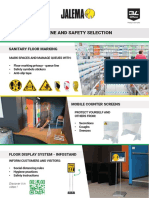 Hygiene and Safety Selection: Sanitary Floor Marking