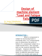 Machine Element Failure: Load and Fatigue