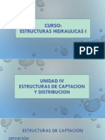 Unidad IV - Estructuras de Captacion y Distribucion
