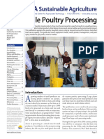 Small-Scale Poultry Processing: A Program of The National Center For Appropriate Technology 1-800-346-9140