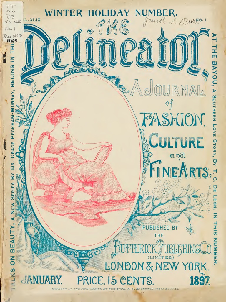 The Delineator 1897 PDF PDF Curtain Obesity