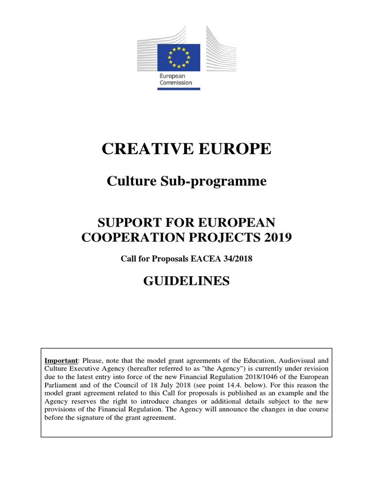 European Cooperation Projects 2019 Guide | PDF | Finance & Money Management