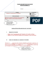 Exemple Utilisation Fiche Descriptive D Activite Lycee Favard Gueret