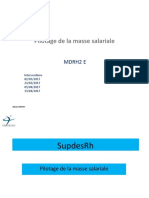 Pilotage de La Masse Salariale Etudiants 2017 2eme Cours