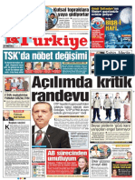 Türkiye Gazetesi - 20090805