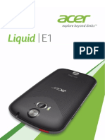 Manual Acer Liquid E1