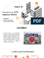 Gestión de La Cadena de Suministro de La Empresa Gloria