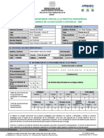 Ficha de Monitoreo Virtual A La Práctica Pedagógica - Ie - Semillitas - de - Villasol - 2020