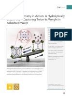 Reticular Chemistry in Action A Hydrolytically Stable MOF Capturing Twice Its Weight in Adsorbed Water 2018