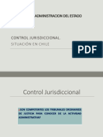 Control Jurisdiccional. Situacion en Chile. CA