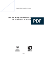 Políticas de Demanda Agregada vs. Políticas Focalizadas. María I. Camacho C PDF