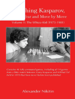 Coaching Kasparov Year by Year and Move B - Alexander Nikitin
