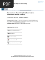 Displacement Based Simplified Seismic Loss Assessment of Steel Buildings - 2020