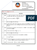 Mathematics II (Major)