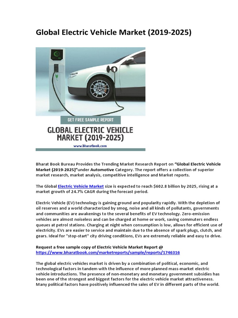 Global Electric Vehicle Market (2019-2025) | PDF