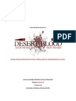 Desert Blood - Game Design Document
