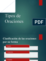 Tipos Oraciones Simples