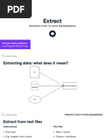 Extract, Transform and Load (ETL)