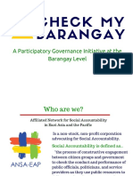 Check My Barangay empowers citizens with participatory governance