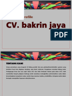 Company Profile CV. BAKRIN JAYA rIFA OK