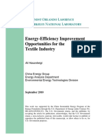 Energy-Efficiency Improvement Opportunities For The Textile Industry PDF