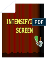 Intensify X-rays Into Visible Light With An Intensifying Screen