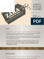 Zara'S Succes S Story: Mba Group - 6 Entrepreneur Weekly Task 27-DEC-2020