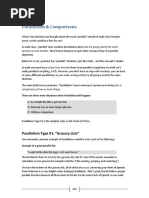 Lesson #10 Parallelism & Comparison