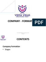 Company - Formation: DR - Vasanthi Reena Williams, Vviet, Mysuru