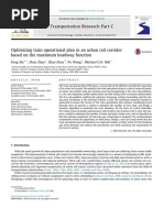 Transportation Research Part C: Feng Shi, Shuo Zhao, Zhao Zhou, Pu Wang, Michael G.H. Bell