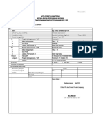 Nota Persetujuan Kenaikan Pangkat