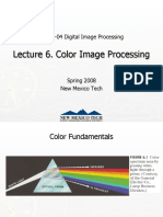 Lecture 6. Color Image Processing