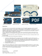 Arduino Uno Datasheet