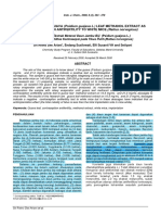 Activity Test of Guava (Psidium Guajava L.) Leaf Methanol Extract As Contraception Antifertility To White Mice (Rattus Norvegicus)