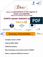 EGNOS System Definition and Benefits: SBAS Implementation in The Regions of Acac and Asecna