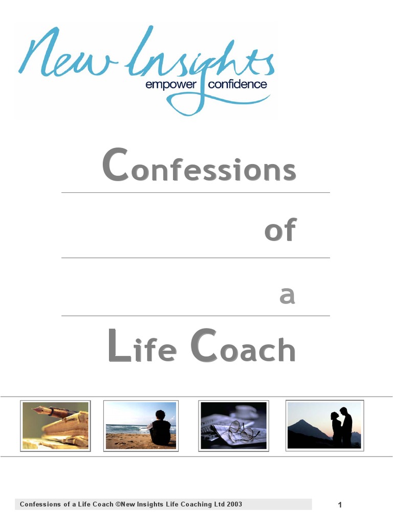 Confessions of A Life Coach | PDF | Conversation | Value (Ethics)