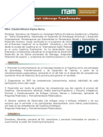 Coaching Empresarial Liderazgo Transformador PDF