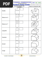 Exercice de dessin technique 3D | PDF | Dessin technique | Dessin