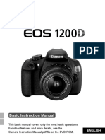 EOS 1200D Basic Instruction Manual EN